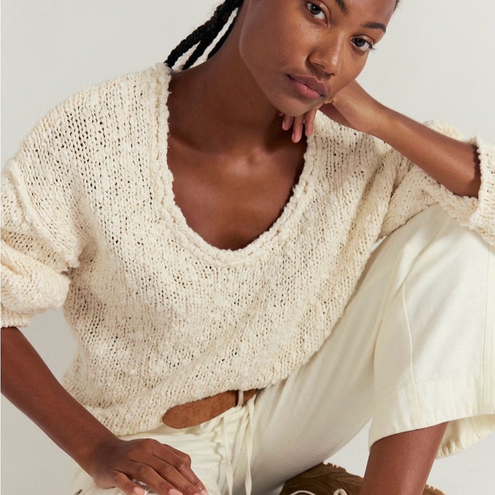 Free People Firefly Pullover Medium - image 2